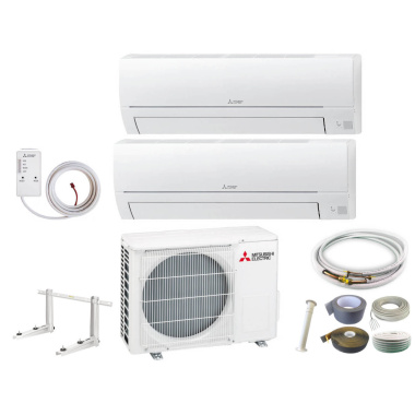 Mitsubishi MultiSplit Duo 2x 2,5 kW - 2x MSZ-HR25VF -...