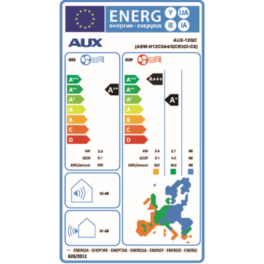 AUX Q-Smart AUX-12QC 3,5 kW