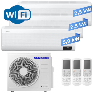 Multisplit Samsung WindFree Avant 2x 2,5 kW + 5,0 kW +...