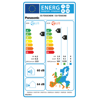 Panasonic TZ Ultrakompakt KIT-TZ42-CKE 4,2 kW