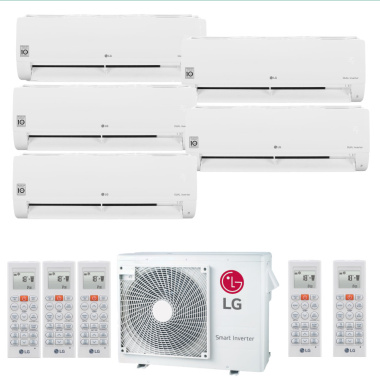 LG Multisplit Standard 4x 2,5 kW EZ09CYN + 1x 3,5 kW...