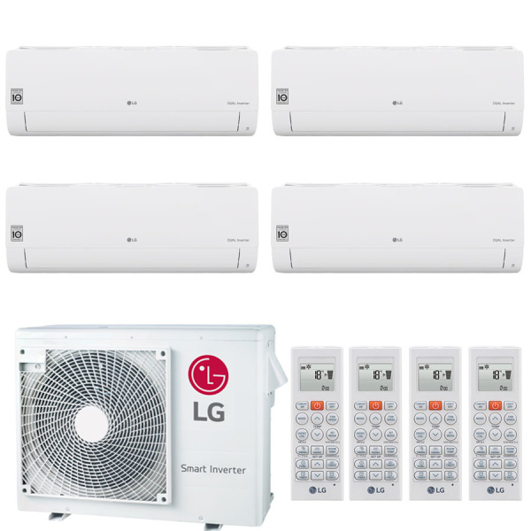 LG Multisplit Standard 1x 5 kW S18 + 1x 3,5 kW S12 + 2x 2,5 kW S09 + MU5R30