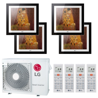 LG Multisplit ARTCOOL Gallery 2x 3,5 kW MA12 + 2x 2,6 kW MA09 + MU4R27