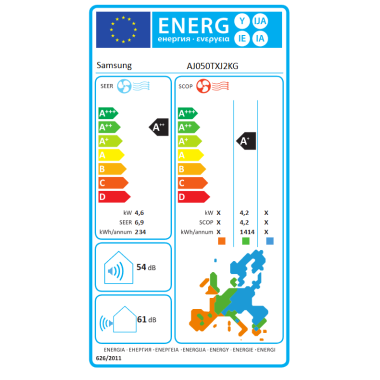 Multisplit Samsung WindFree Comfort 2,5 kW + 3,5 kW + AJ050TXJ2KG 5,0 kW