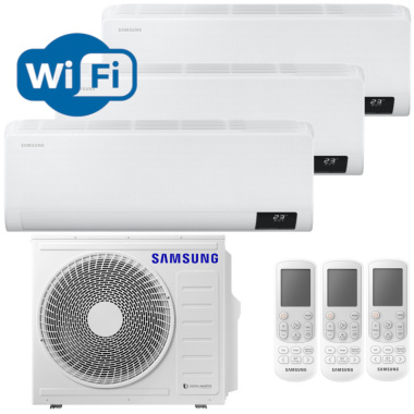Multisplit Samsung WindFree Comfort 2x 2,5 kW + 3,5 kW +...