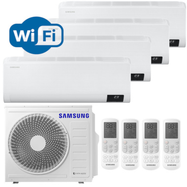 Multisplit Samsung WindFree Comfort 2x 2,5 kW + 2x 3,5 kW...