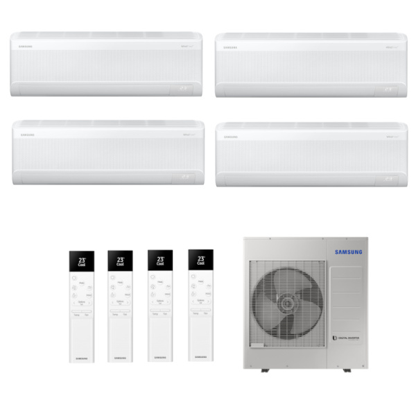 Multisplit Samsung WindFree Comfort 3x 2,5 kW + 3,5 kW + AJ080TXJ4KG 8,0 kW