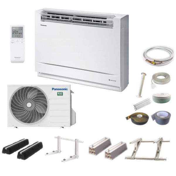 Truhengerät Panasonic KIT-Z25-CFE 2,5 kW mit WiFi und opt. Montageset