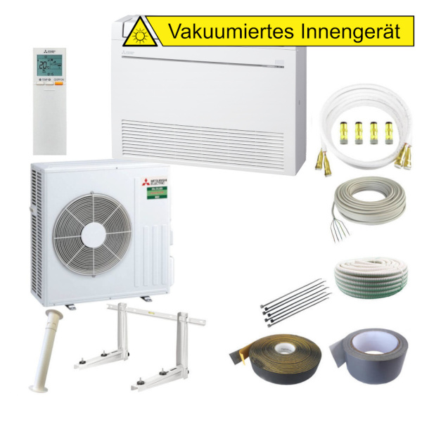 Mitsubishi Truhengerät MFZ-KT60VG 6,1 kW mit Quick Connect Set