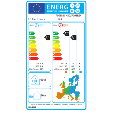 LG Dualcool Soft Air Deluxe AI P09SND 2,5 kW
