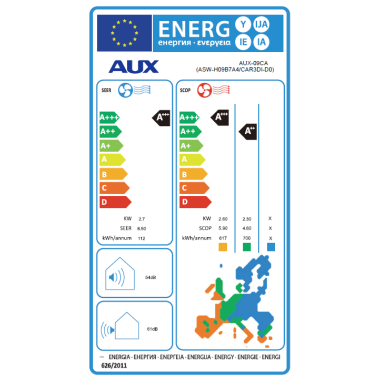 AUX C-Smart Premium White AUX-12CA 3,5 kW