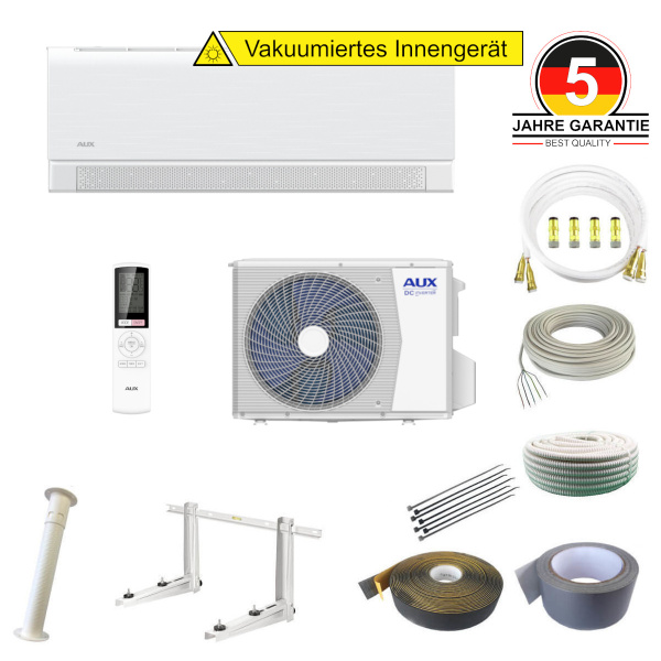 AUX C-Smart White AUX-09CAA 2,7 kW opt. Quick Connect Set
