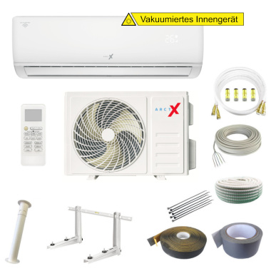 ArctX Klimaanlage Eco AX12ECO 3,5 kW mit Quick Connect Set
