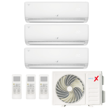 ArctX Multisplit ECO 3x 2,5 AX09ECO-M 2,5 kW + 3ARX62A1