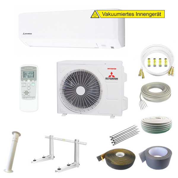 Mitsubishi Heavy SRK25ZSP-W1 2,5 kW optional Quick Connect Set